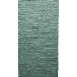 Discount Rug Solid - Bomuldstæppe, jade - 140x200 cm.
