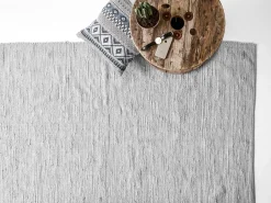 Hot Rug Solid - Bomuldstæppe, light grey - 60x90 cm - lysegrå