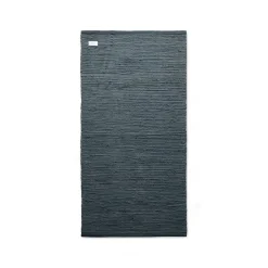 Online Rug Solid - Bomuldstæppe, steel grey - 60x90 cm.