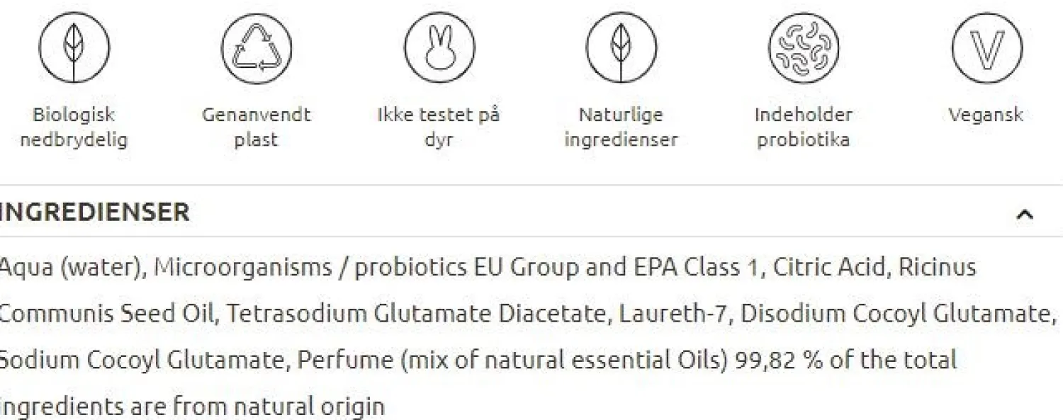 Hot Simple Goods - All Purpose Cleaner, Solbær