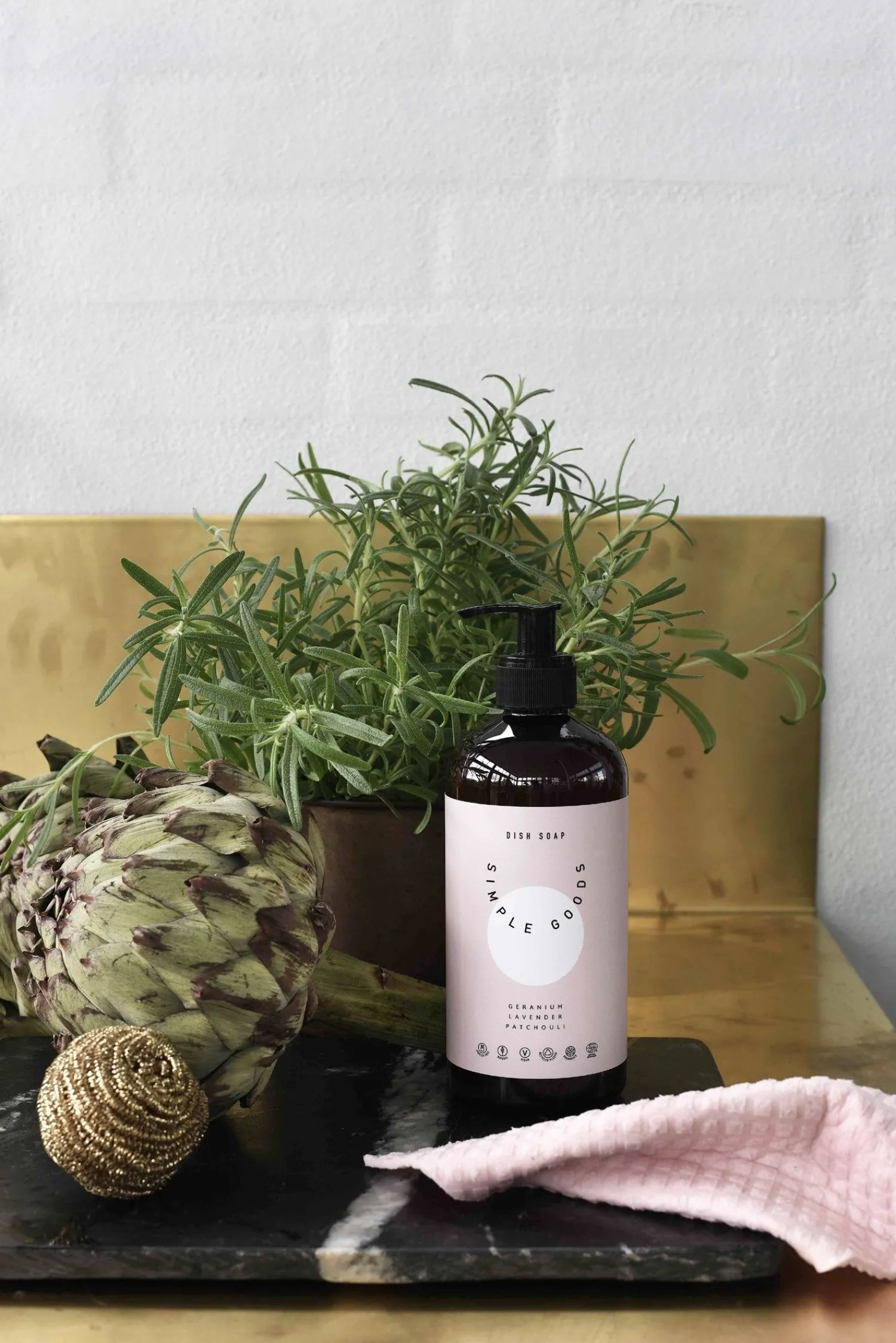 Outlet Simple Goods - Opvaskesæbe - Geranium