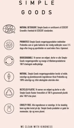 Best Simple Goods - Toiletrens - Lyserød - 750 ml