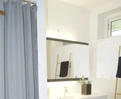 Best Skriver Collection - Badeforhæng - Orlando - Lysegrå - 150x200 cm