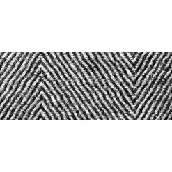 Discount Skriver Collection - Måtteløber - Herringbone - grå - 85x300 cm