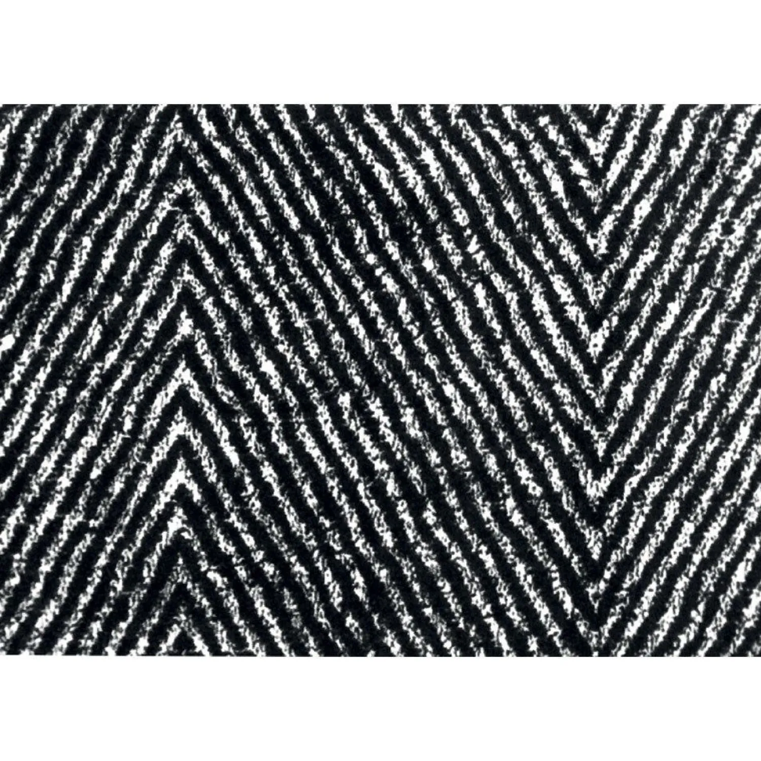 Best Skriver Collection - Måtte - TrendMat Delux - Herringbone - sort - 150x200 cm