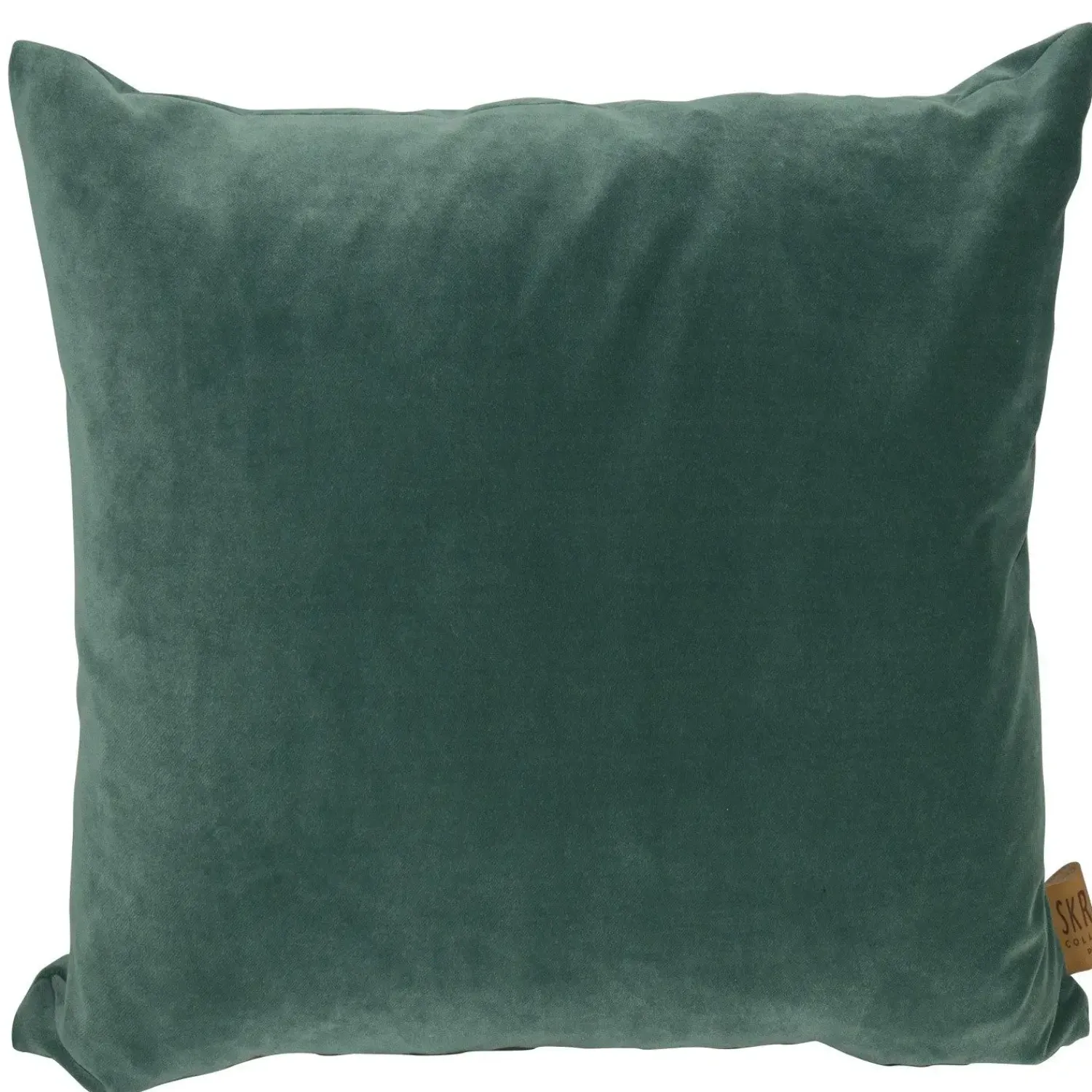 Best Skriver Collection - Pude - City Velvet - mørkegrøn - 65x65 cm