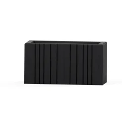 Clearance Squarely Copenhagen - Plantekasse - Unfold WIDE - Sort - 77 x 33 x 40 cm