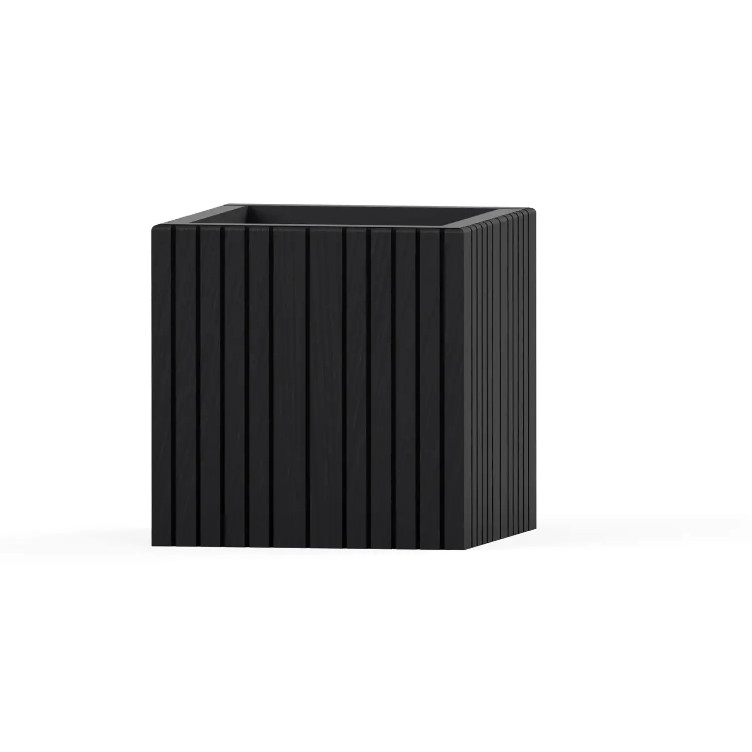 Sale Squarely Copenhagen - Plantekasse - Unfold SQUARE - Sort - 60 x 60 x 56 cm