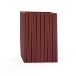 Discount Squarely Copenhagen - Plantekasse - Unfold SQUARE TALL - Rød - 47 x 52 x 70cm