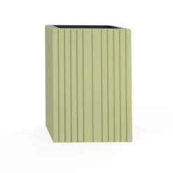 Discount Squarely Copenhagen - Plantekasse - Unfold SQUARE TALL - Meadow Green - 47 x 52 x 70cm