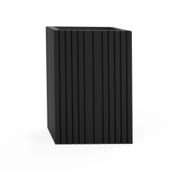 Clearance Squarely Copenhagen - Plantekasse - Unfold SQUARE TALL - Sort - 47 x 52 x 70cm