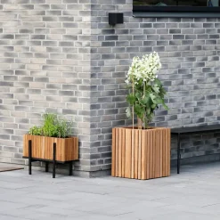 Best Squarely Copenhagen - Plantekasse - GrowBIG - Mørk Eg