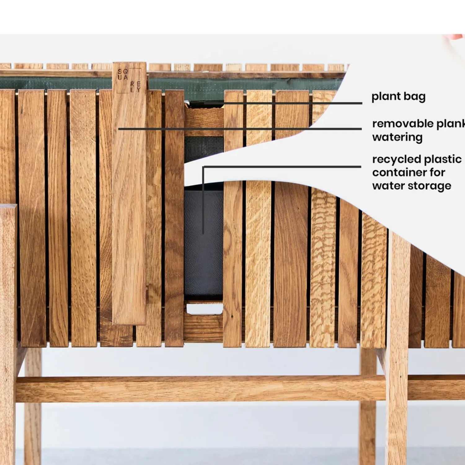 New Squarely Copenhagen - Plantekasse - GrowWIDE - Ask Natur