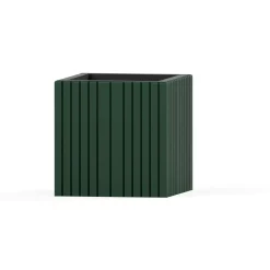 Clearance Squarely Copenhagen - Plantekasse - Unfold SQUARE - Forest Green - 60 x 60 x 56 cm