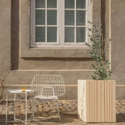 Online Squarely Copenhagen - Plantekasse - Unfold SQUARE TALL - Forest - 47 x 52 x 70cm