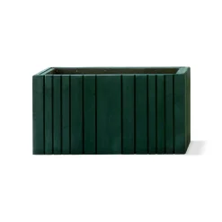 Best Squarely Copenhagen - Plantekasse - Unfold WIDE - Forest Green - 77 x 33 x 40 cm