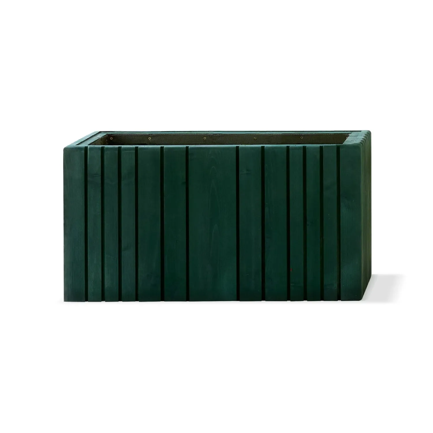 Best Squarely Copenhagen - Plantekasse - Unfold WIDE - Forest Green - 77 x 33 x 40 cm