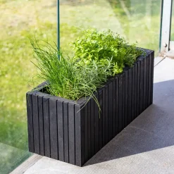 Sale Squarely Copenhagen - Plantekasse - GrowWIDE - Sort Ask