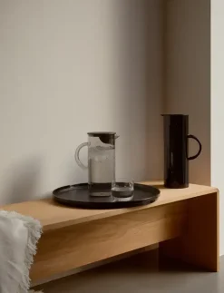 Clearance Stelton - EM Serveringsbakke - Ø40 - Sort