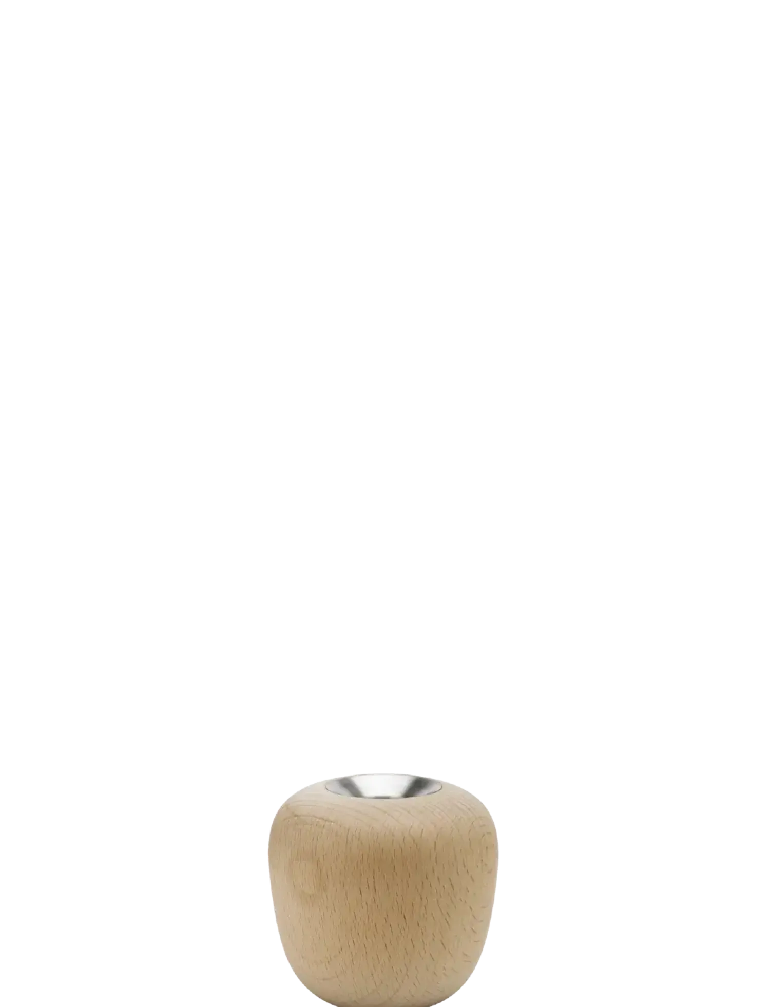 Hot Stelton - Ora lysestage H 8 cm beech wood