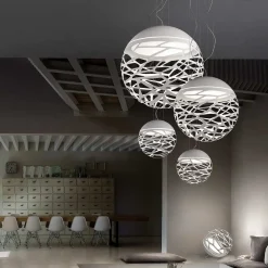 New Grupa-Products Studio Italia design - Kelly Sphere lampe- Medium - Hvid