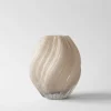Hot Tell Me More - Noma vase - linen - 23 cm x 19 cm