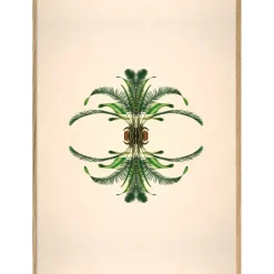 Hot The Dybdahl - Plakat 50x70 cm. - Botanical reflection #8801 - Papir