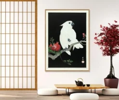 Hot The Dybdahl - Plakat 30x40 cm. - Cockatoo & Pomegranate - Papir