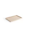Outlet The Oak Men træbakke - Square Tray Medium - Eg