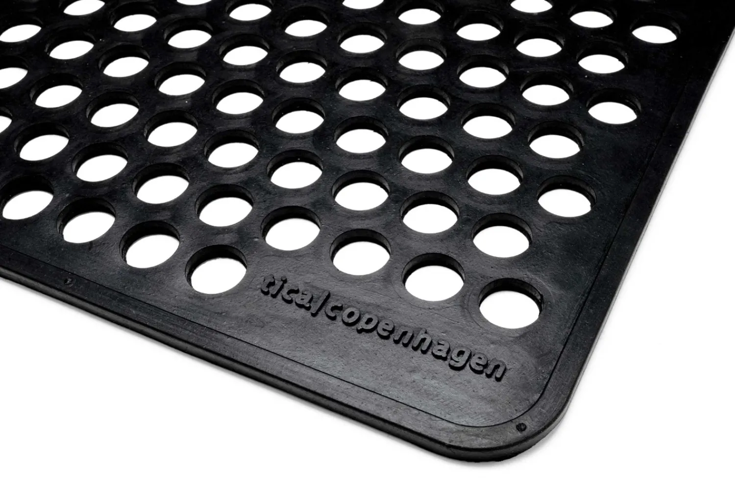 Clearance Tica Copenhagen - Dørmåtte - Dot design - Gummi - 40x60 cm