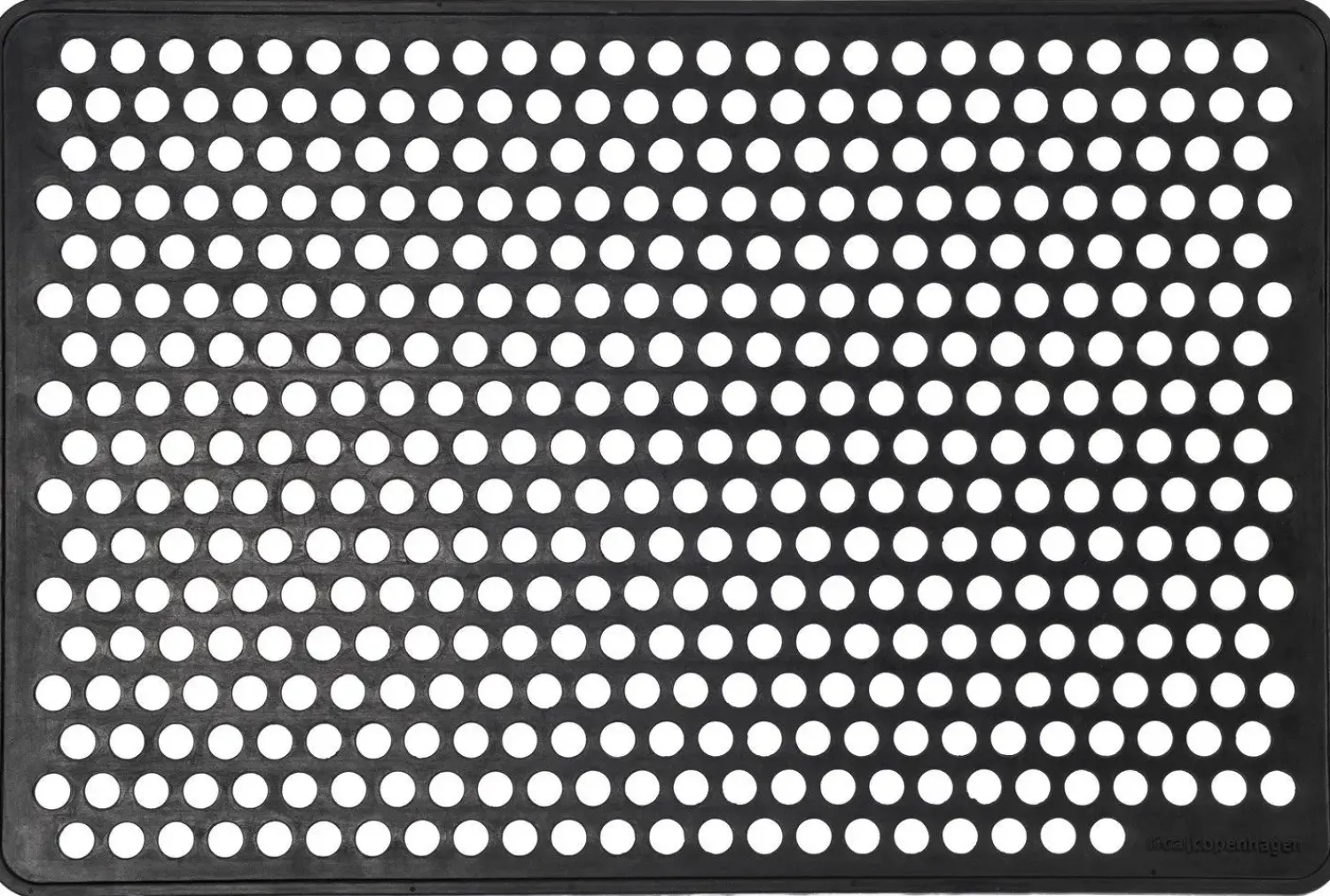 Discount Tica Copenhagen - Dørmåtte - Dot design - Gummi - Large