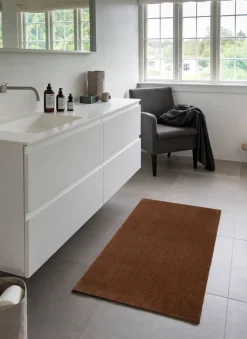 Clearance Tica Copenhagen - Gulvmåtte / Dørmåtte - Cognac - 67x120 cm