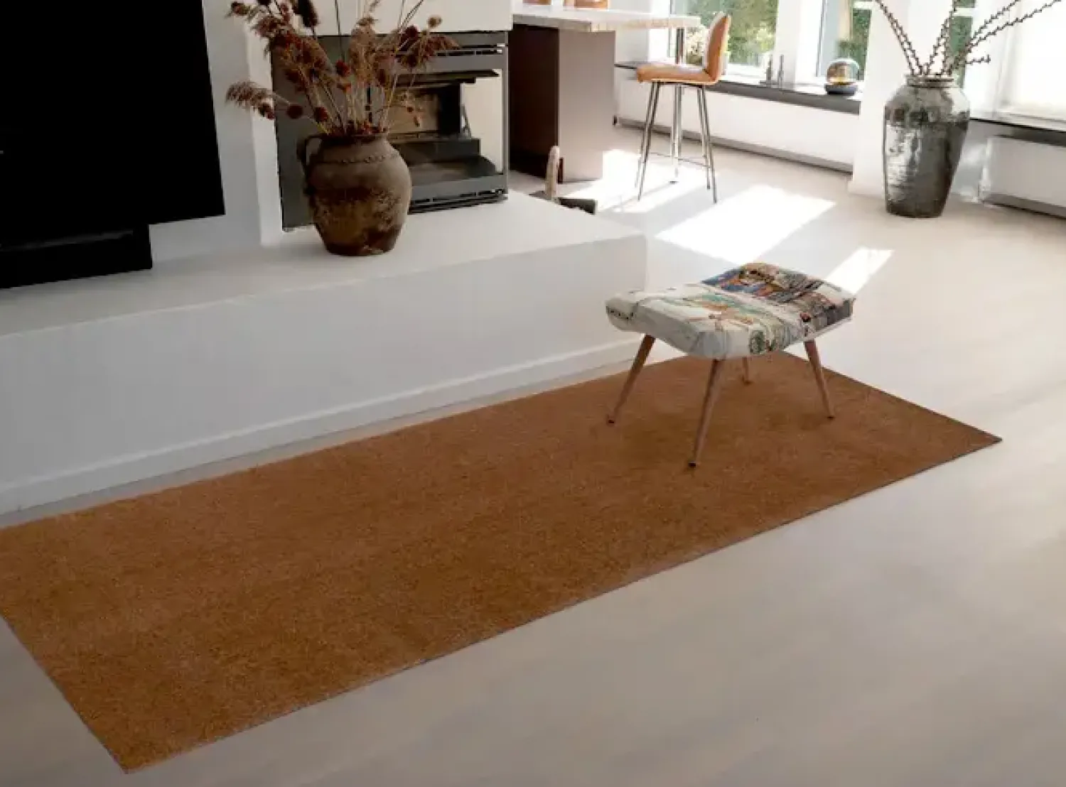 Discount Tica Copenhagen - Gulvmåtte / Tæppe - Cognac - 100x300 cm