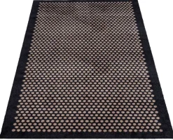 New Tica Copenhagen - Løber - Dots - Sort/sand - 90x200 cm