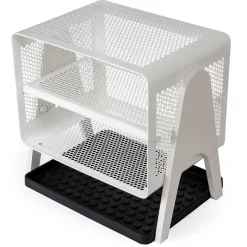New Tica Copenhagen - Lille gulvreol - Metal - Hvid