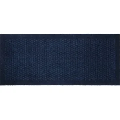 Clearance Tica Copenhagen - Smudsmåtte - Dots - Mørkeblå - 67x150 cm