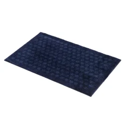 Clearance Tica Copenhagen - Smudsmåtte - Dots - Mørkeblå - 40x60 cm