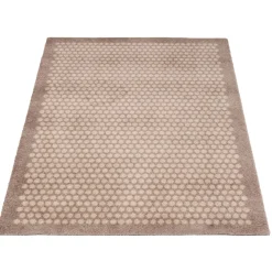 New Tica Copenhagen - Smudsmåtte - Dots - Sand - 90x130 cm