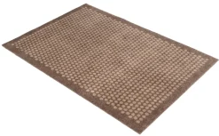 New Tica Copenhagen - Smudsmåtte - Dots - Sand - 90x130 cm