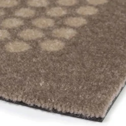 New Tica Copenhagen - Smudsmåtte - Dots - Sand - 90x130 cm