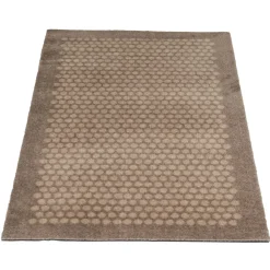Tica Copenhagen - Smudsmåtte - Dots - Sand/beige - 67x120 cm