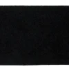 Outlet Tica Copenhagen - Smudsmåtte / Dørmåtte - Ensfarvet - sort - 67x120 cm