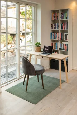 New Tica Copenhagen - Smudsmåtte - Ensfarvet - Dusty green/støvet grøn - 90x130 cm