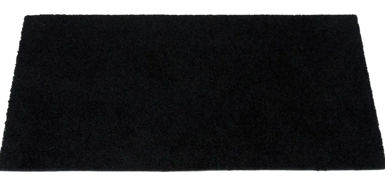 Best Tica Copenhagen - Smudsmåtte - Ensfarvet - sort - 60x90 cm