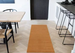 New Tica Copenhagen - Smudsmåtte - Ensfarvet - Dijon - 67x200 cm