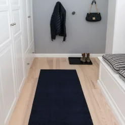 Hot Tica Copenhagen - Smudsmåtte - Ensfarvet - Mørkeblå - 67x150 cm