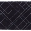 Sale Tica Copenhagen - Smudsmåtte - Lines - Sort/grå - 60x90 cm