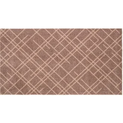 New Tica Copenhagen - Smudsmåtte - Lines - Sand - 67x120 cm