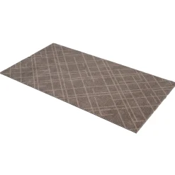 New Tica Copenhagen - Smudsmåtte - Lines - Sand - 67x120 cm