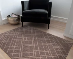 New Tica Copenhagen - Smudsmåtte - Lines - Sand - 67x120 cm